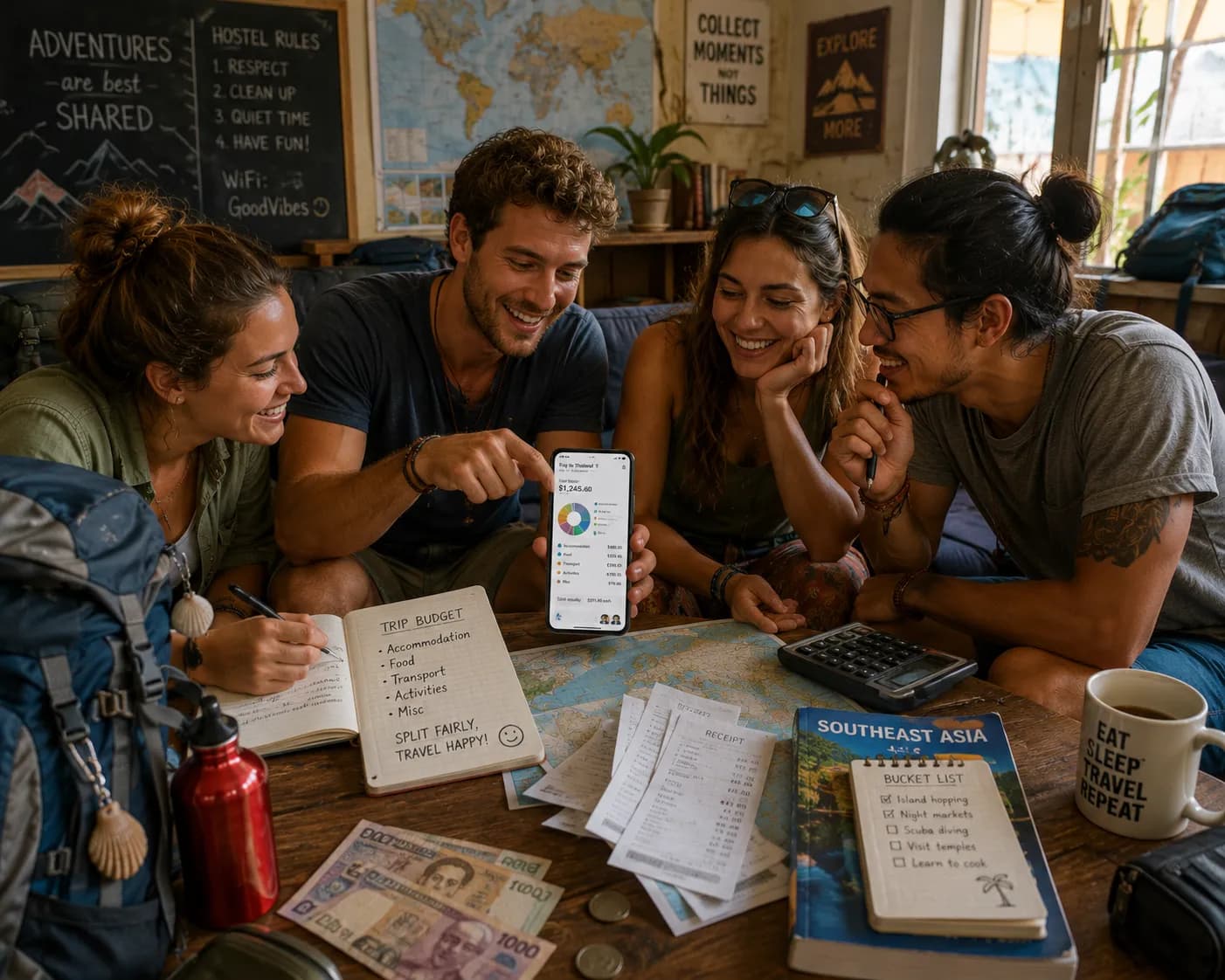 Best Backpacking Budget Apps (2026) – Track Travel Expenses