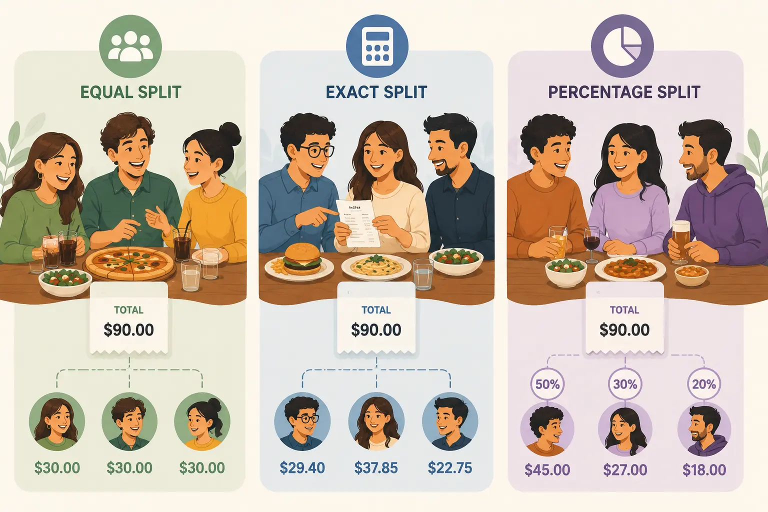 How to Split Bills Fairly (Without Arguments)