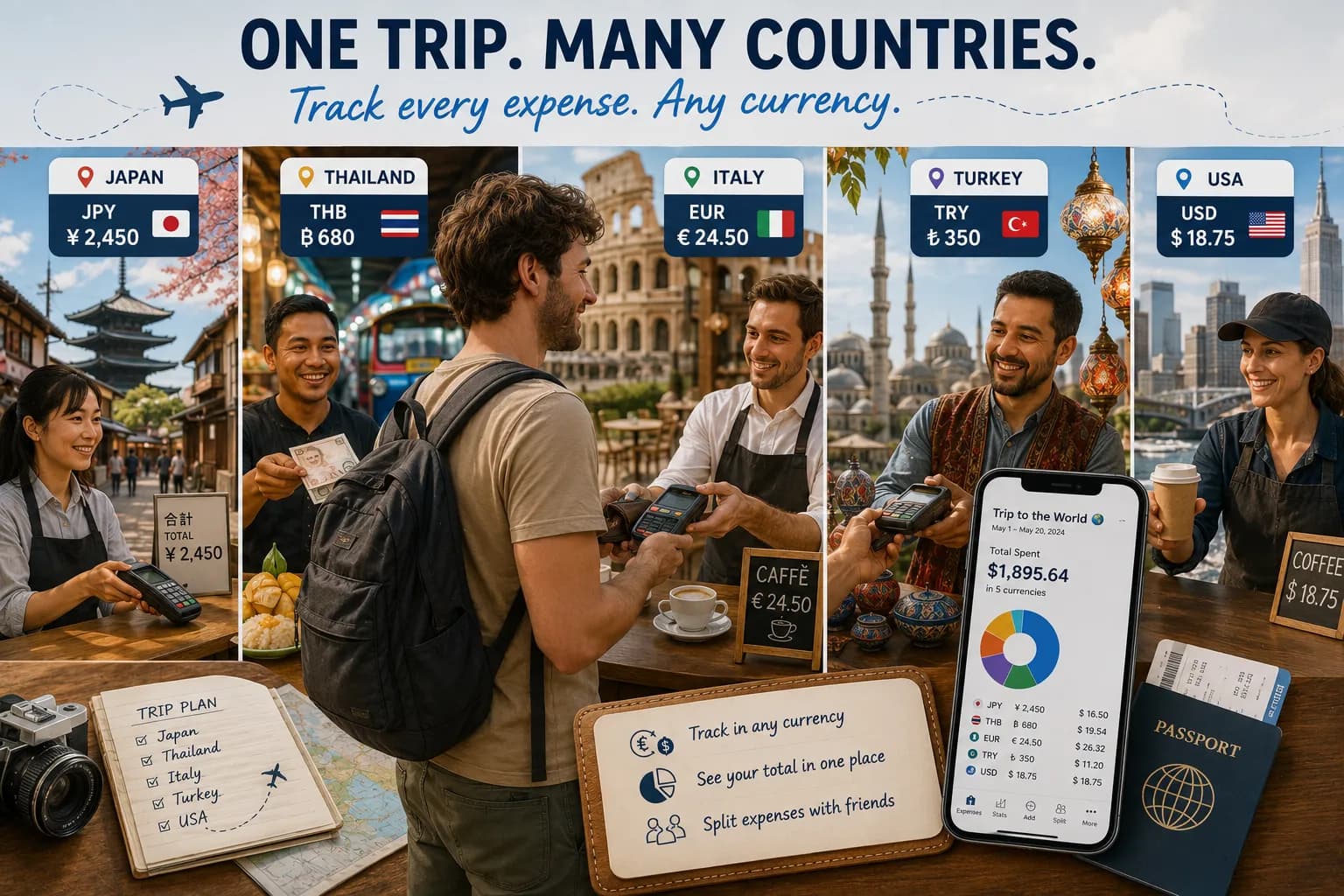 Multi-Currency Expense Tracker (2026): Best Apps Compared