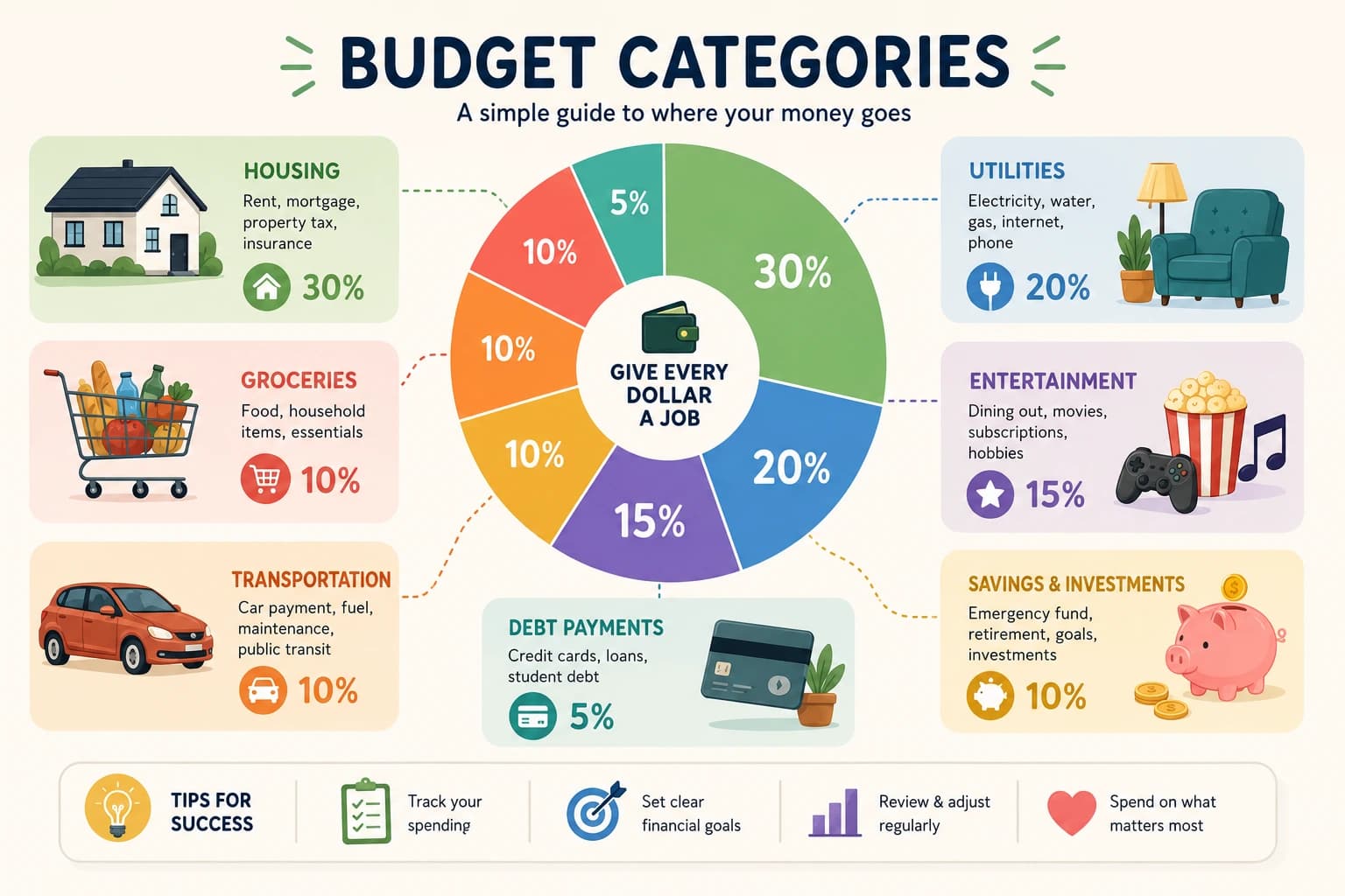 Shared Household Budget: How to Budget With Roommates or Partners